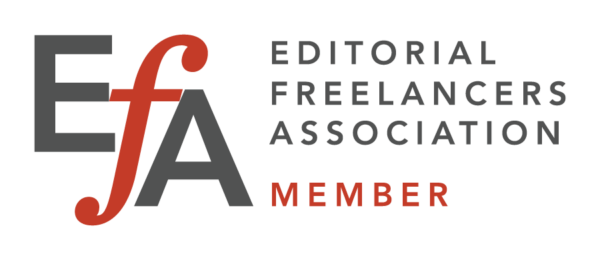 Sharon Skinner is a member of the Editorial Freelancers Association